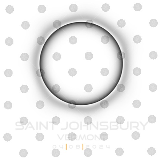 2024 Saint Johnsbury Vermont Eclipse Souvenir Digital Files