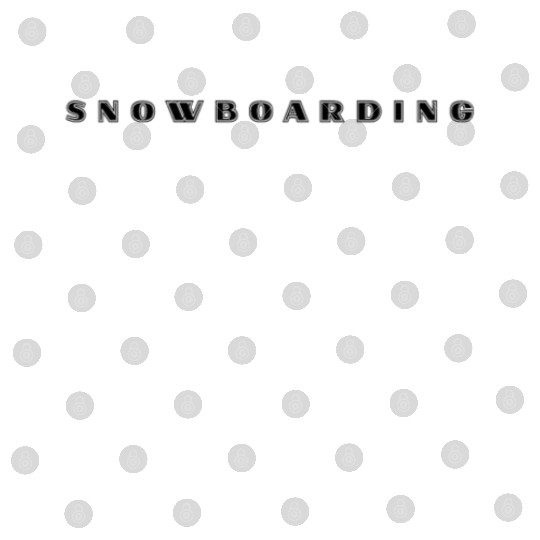 snowboarding letters Digital Files