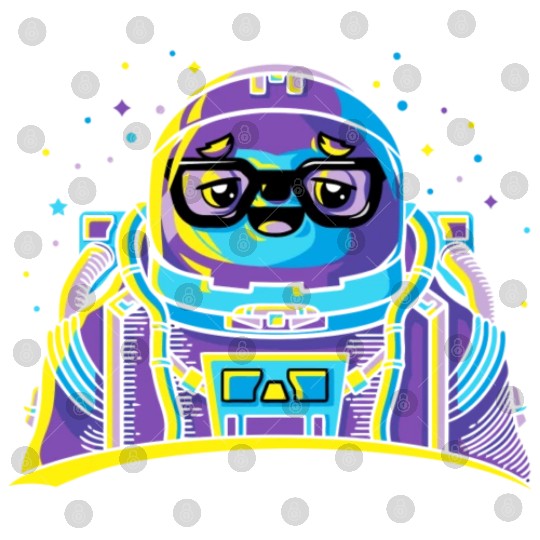 Astro Sloth Digital Files