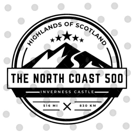 The north coast scotland - NC 500 route Digital Files