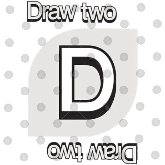 Uno Draw Two Card Digital Files