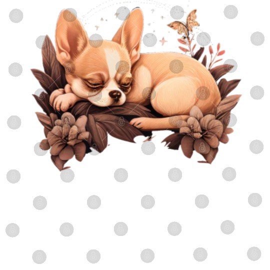 Chihuahua | Sunday Sleep Cute Dog Good Night Digital Files