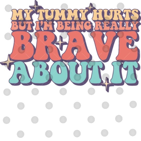 My Tummy Hurts Funny Lactose Intolerance Tummy Digital Files