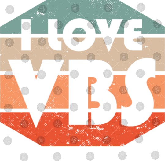 I Love VBS Summer Camp Vacation Bible School Crew Digital Files