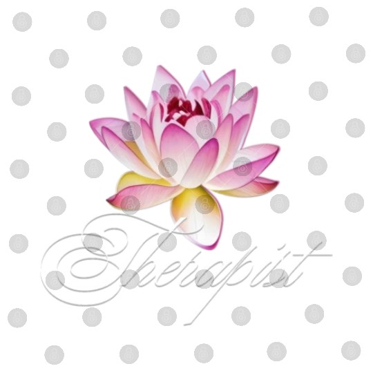 Massage Therapist Masseuse Lotus Blossom Digital Files