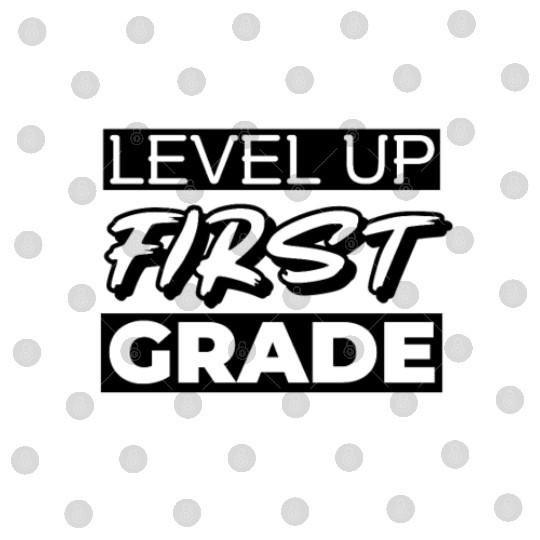 Back to School Digital Files Level Up 1st