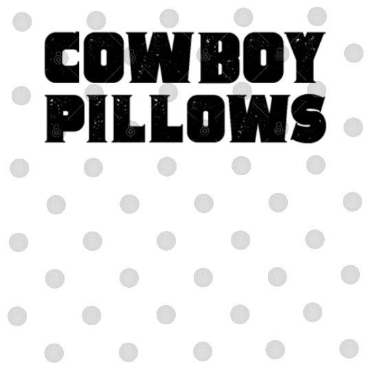 Cowboy Pillows Western Cowgirl Cowboy Pillows Digital Files