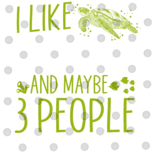 Sea Turtle Tortoise I Like Turtles Digital Files