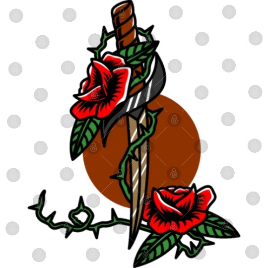 Twilight Dagger Flower Digital Files