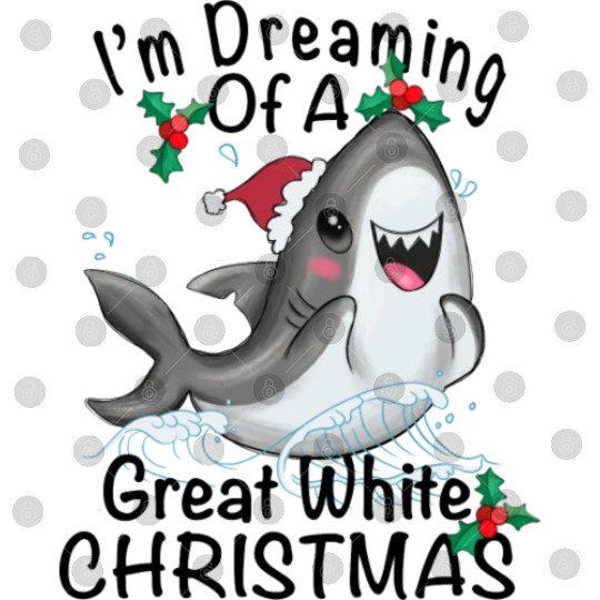 Great White Christmas Digital Files