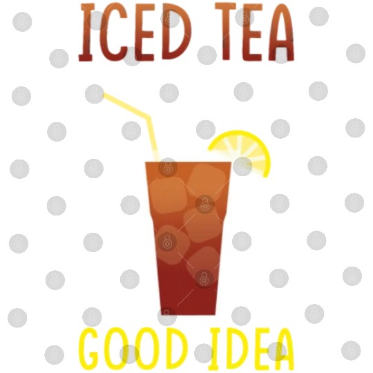 Iced Tea Drink Design Sweeten Up Your Day With Digital Files
