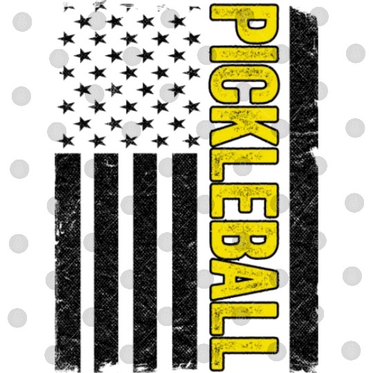 American Flag Us 4th Of July Pickleball Funny Digital Files