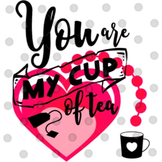 Friends and Lovers cup of Tea Gift and Digital Files Digital Files