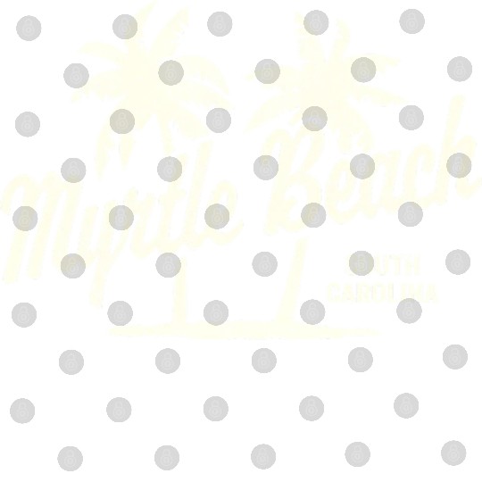 Myrtle Beach South Carolina 70S Palm Trees Digital Files