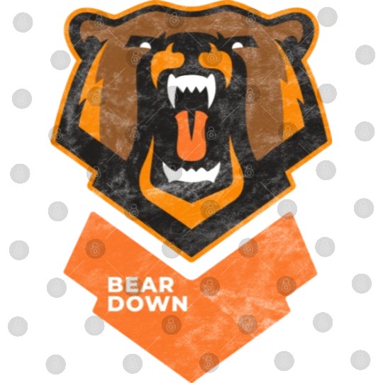 Fierce Modern Bear Down Party Tailgate Sunday Digital Files