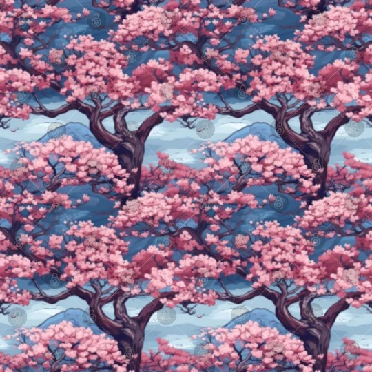 Anime Euphoria: Fantasy Cherry Blossom Dreamscape Digital Files