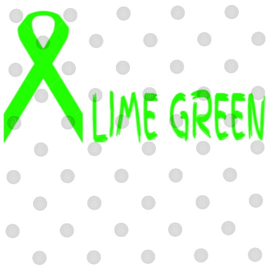 I Wear Lime Green For Mental Health Awareness Digital Files