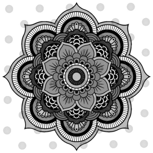 Colorful Mandala Pattern Modern 2 Digital Files