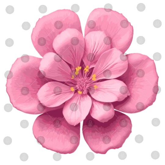 Pink Sakura flower Digital Files