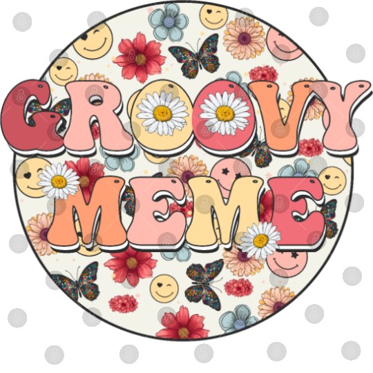 GROOVY MEME Digital Files