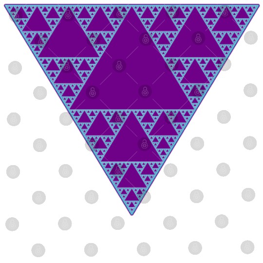 90s Triangle of Teal and Purple Digital Files