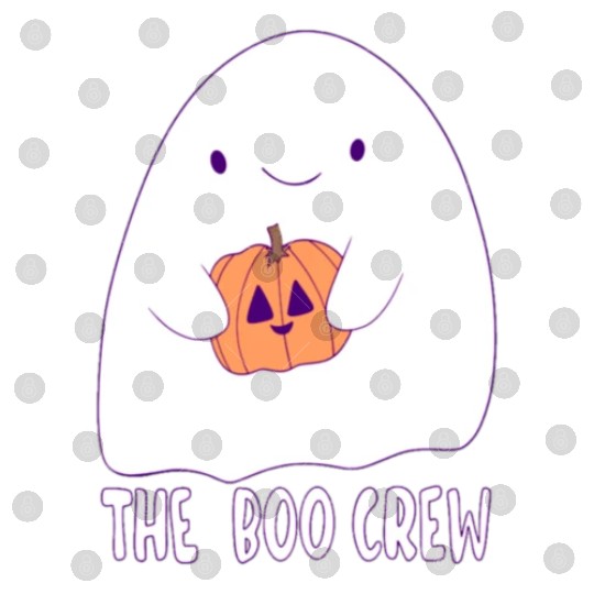 halloween cute kawaii ghost trick or treat pumpkin Digital Files