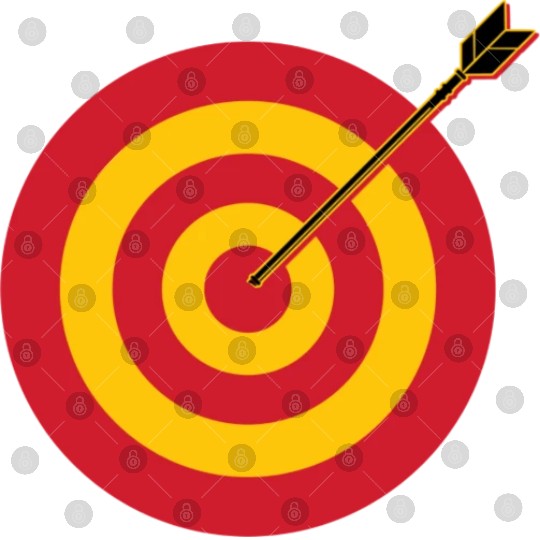 Arrow game red & yellow Digital Files