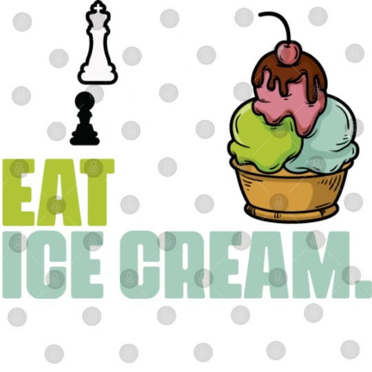 Funny Board Game Enthusiast For Ice Cream Lover Digital Files