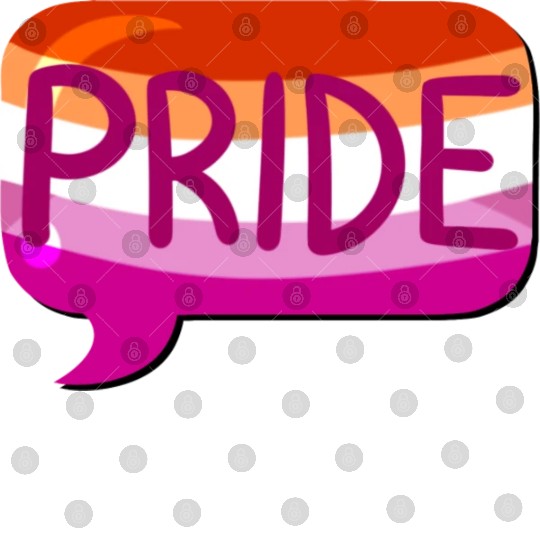 Lgbtq Pride Flag Bubble Lesbian Digital Files