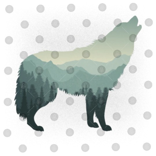 Lone Wolf Survives The Mountain Digital Files