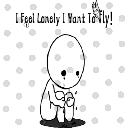 I Feel Lonely I Want To Fly Digital Files