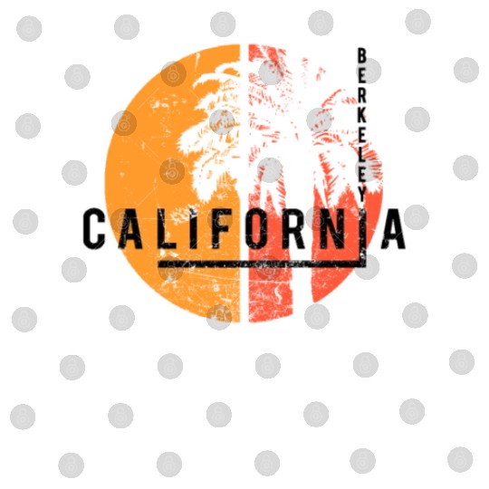 Berkeley California Cool Native Palm Tree Digital Files