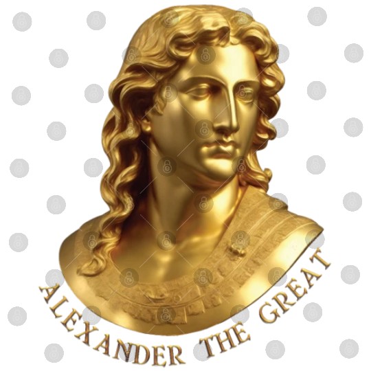 Alexander the Great, the great Greek warrior. Digital Files