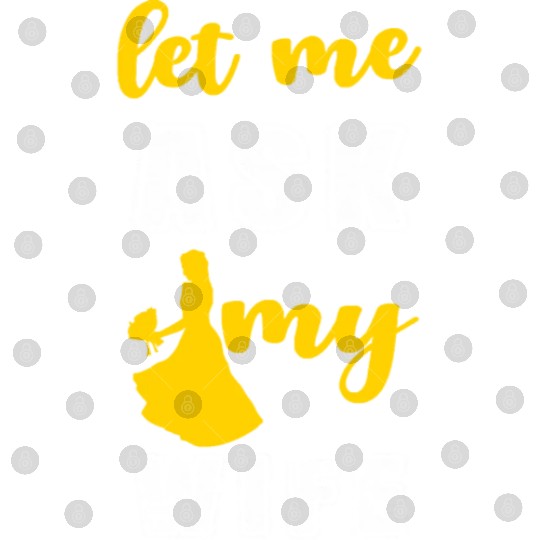 Let me ask my wife Digital Files