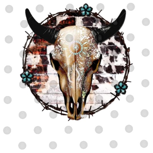 Bull Skull Western Digital Files