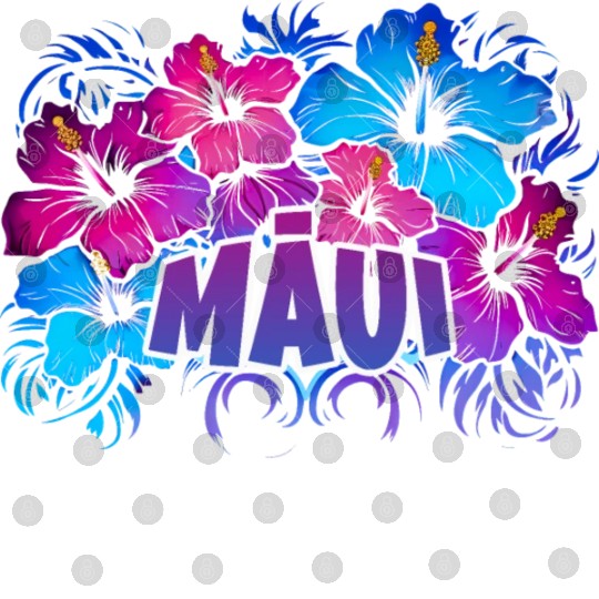 Maui Hibiscus Flower - Tropical Island Beauty Digital Files