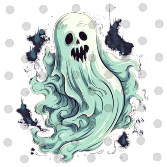 Eerie Halloween Ghoul, Spooky Season Delight 13 Digital Files