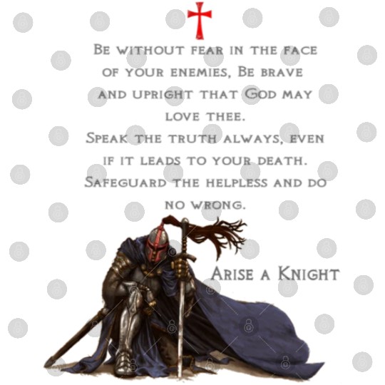 Knights Templar Christian Religious Warrior Oath Digital Files