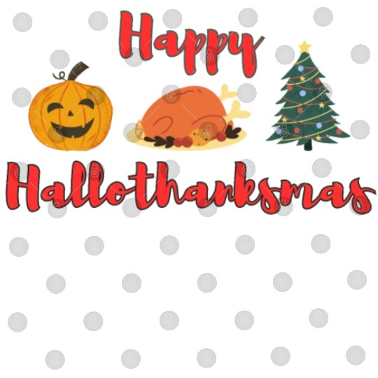 Happy HalloThanksMas Digital Files
