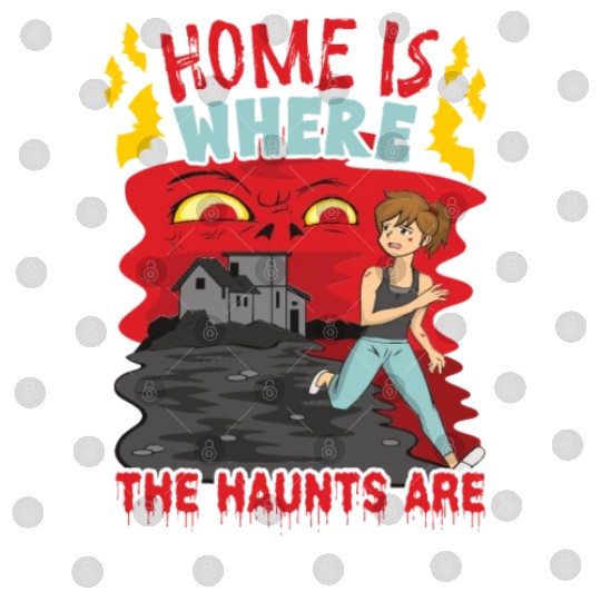 Horror Paranormal Haunted House Spooky Halloween Digital Files