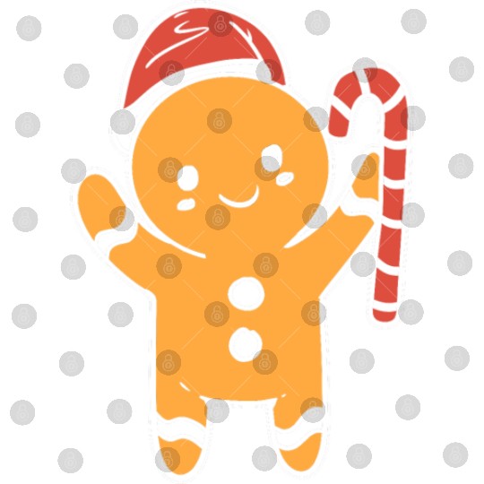 Gingerbread Cookie Baker Gift Digital Files