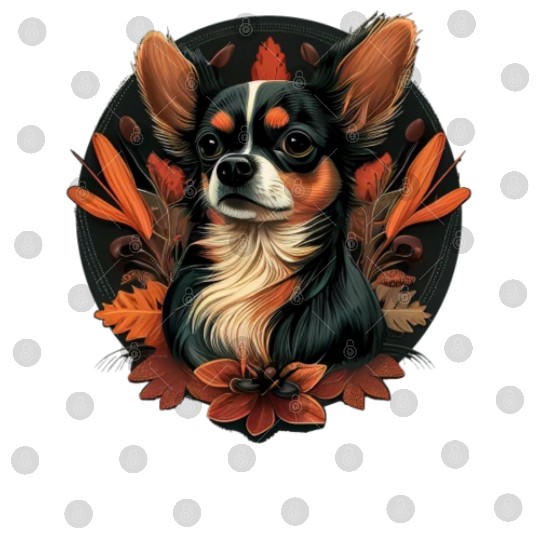 Chihuahua | Thanksgiving Day Farmer Food Autumn Digital Files