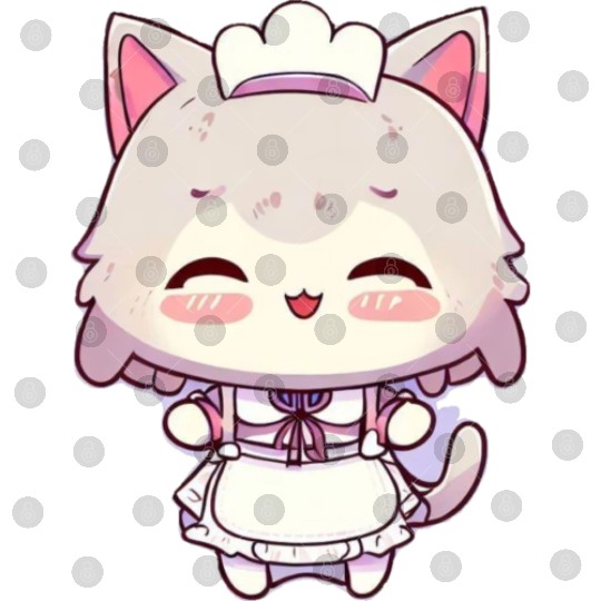 Yuki Kawaii Cat Maid Anime Manga Digital Files