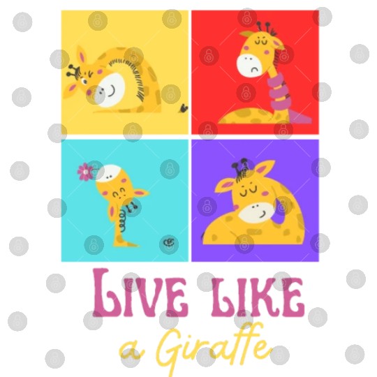 live like a giraffe Digital Files