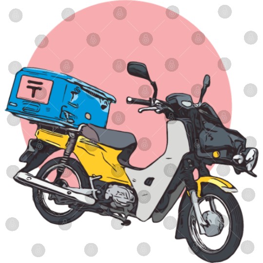 colorful motorcycle Digital Files