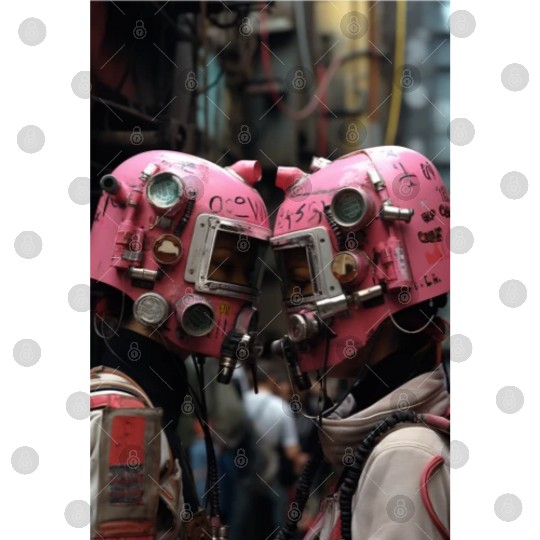 Futuristic Love - Cyberpunk Digital Files