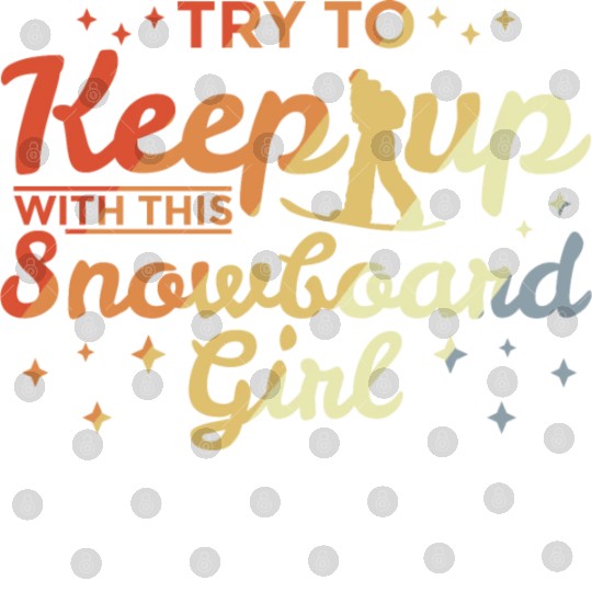 Snowboarding Girl Digital Files