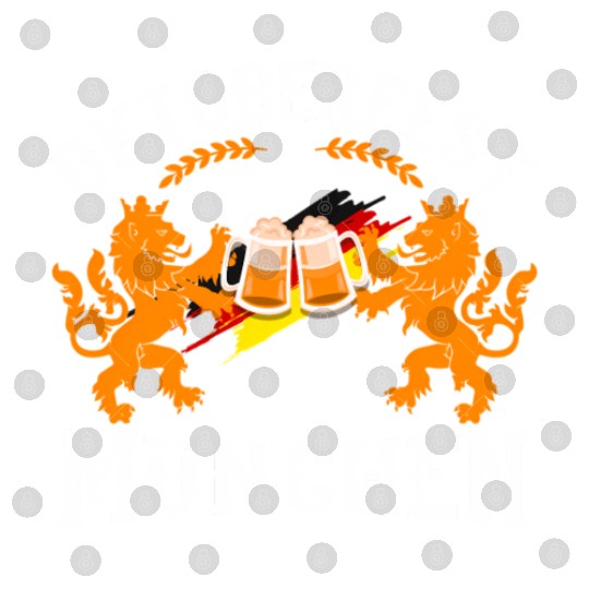 Oktoberfest München Gery Ger Flag Beer Drinking Digital Files