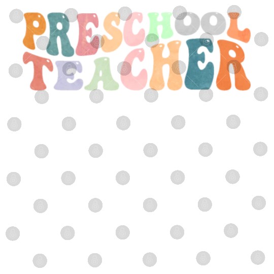 Groovy Preschool Teacher Kindergarten Teaching Digital Files