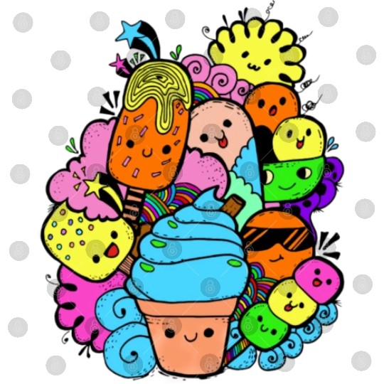 Multi Colorful Sweet Gang Digital Files